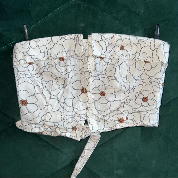 Forever 21 Tops - Forever21 Bustier Crop Top